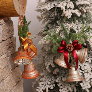 Christmas decorations Christmas bells wall hanging door hanging ktclubs.com