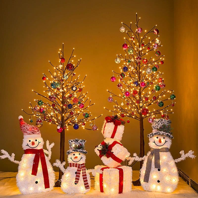 Christmas decorations Christmas glowing deer Christmas tree ktclubs.com