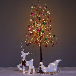 Christmas decorations Christmas glowing deer Christmas tree ktclubs.com