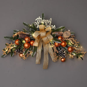 Christmas decorations Christmas tree garland scene decoration ktclubs.com