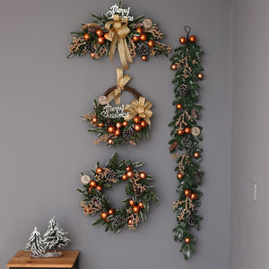 Christmas decorations Christmas tree garland scene decoration ktclubs.com