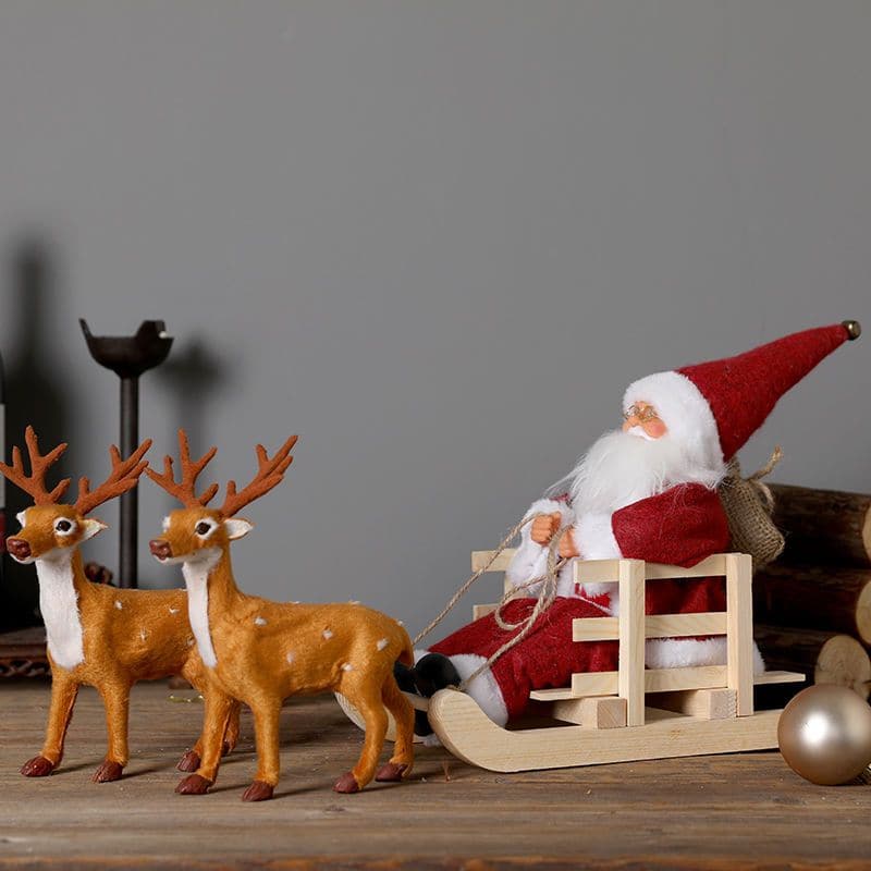 Christmas decorations Santa deer decorations ktclubs.com