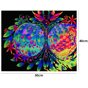 Color Block-Paint By Numbers 50*40cm ktclubs.com