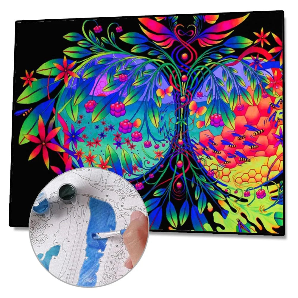 Color Block-Paint By Numbers 50*40cm ktclubs.com