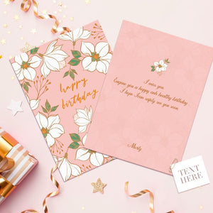 Custom Birthday Greeting Card Happy Birthday Card for Kids And Adults ktclubs.com