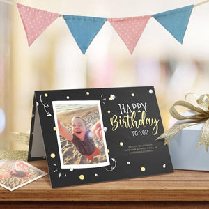 Custom Birthday Greeting Card Happy Birthday Card for Kids And Adults ktclubs.com