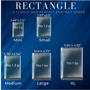 Custom Crystal 3D Photo Tower with LED Base • Crystal Photo Block for Anniversary Gift • Personalized Rectagle Crystal for Gift ktclubs.com