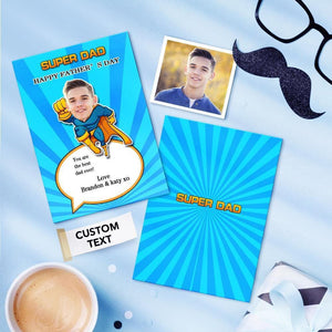 Custom Greeting Card Father's Day Cards for Daddy ktclubs.com