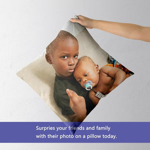 Custom Photo Pillow Cases Personalized Decorative 16x16 ktclubs.com