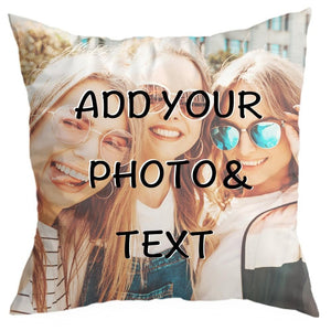 Custom Photo Pillow Cases Personalized Decorative 16x16 ktclubs.com