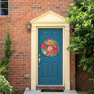 DIY 5D Mosaic Diamond Painting Flower Wreath Kit Christmas Decoration for Home Door Hanging Flower Wreath Party Supplies ktclubs.com