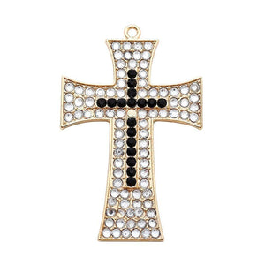 DIY Cross Full Drill Diamond Keychain ktclubs.com