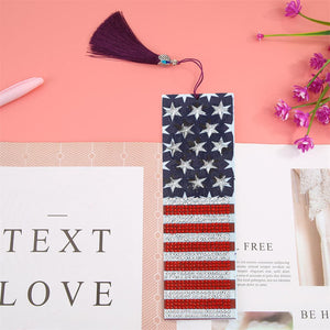 DIY Diamond Paint Skin Alien-Bookmark-Flag ktclubs.com