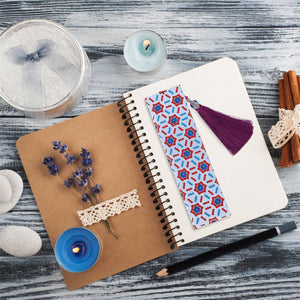 DIY Diamond Paint Skin Alien-Bookmark ktclubs.com