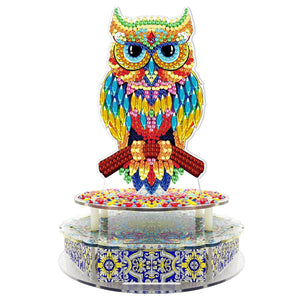 DIY Halloween Animal Daily Decorations - Music Box with LED light ktclubs.com