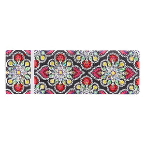 DIY Mandala Special Shaped Diamond 2 Grids Earrings Storage Box ktclubs.com