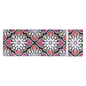 DIY Mandala Special Shaped Diamond 2 Grids Earrings Storage Box ktclubs.com