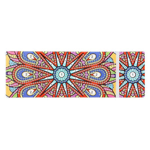 DIY Mandala Special Shaped Diamond 2 Grids Stationery Storage Case ktclubs.com