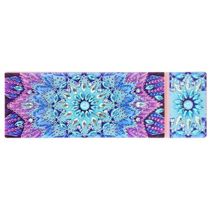 DIY Mandala Special Shaped Diamond Painting Students Pencil Storage Case ktclubs.com