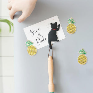 DIY Pineapple Necklace Full Drill Diamond Keychain ktclubs.com