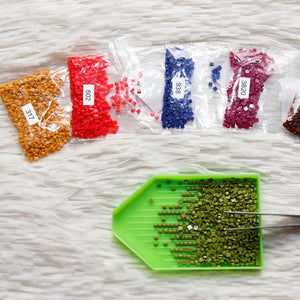 DMC Colors Number Label Stickers for Diamond Painting Storage Box Bottle ktclubs.com