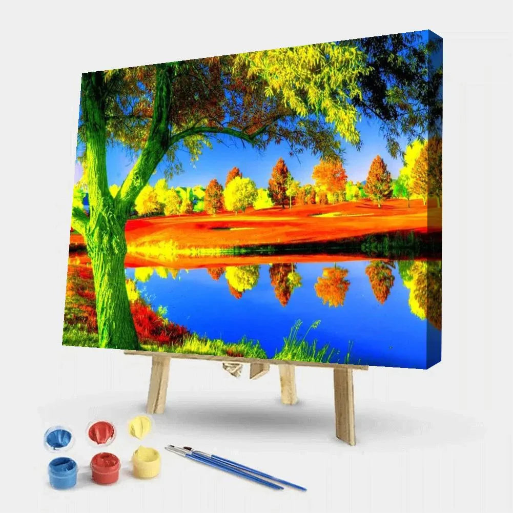 Forest-Paint By Numbers 50*40cm ktclubs.com