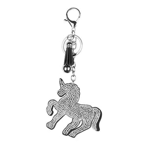 Horse Full Drill Special Shaped Diamond Keychain ktclubs.com