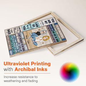 You Are My Sunshine - Personalized Poster/Canvas - Christmas, New Year, Birthday Gift For Your Daughter, Your Baby Girl