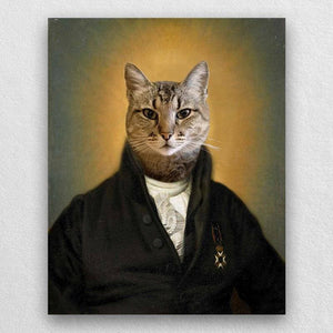 Jurist Custom Animal Painting Portrait Vintage Dog Painting ktclubs.com