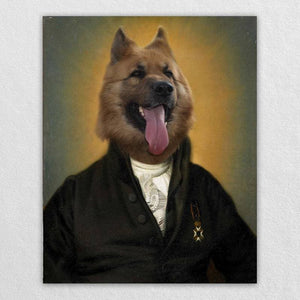Jurist Custom Animal Painting Portrait Vintage Dog Painting ktclubs.com