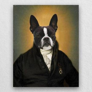 Jurist Custom Animal Painting Portrait Vintage Dog Painting ktclubs.com