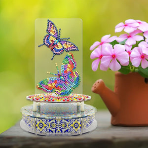 New Halloween 5D DIY handmade special-shaped diamond with lamp diamond painting-DIY Diamond Music Box with Lights ktclubs.com