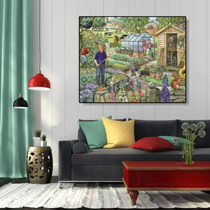 Outdoor-Paint By Numbers 50*40cm ktclubs.com