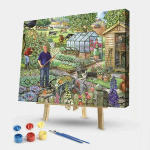 Outdoor-Paint By Numbers 50*40cm ktclubs.com