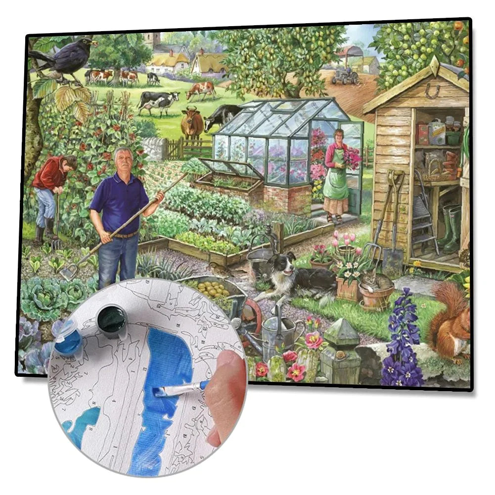 Outdoor-Paint By Numbers 50*40cm ktclubs.com