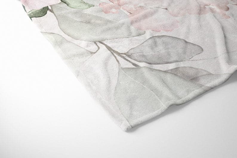 Personalized Granddaughter Blanket, To My Granddaughter, Christmas Gift Granddaughter, Granddaughter Gift, Personalized Blanket, Pink Floral ktclubs.com