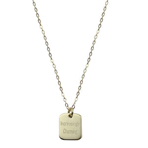 Personalized customization ~ The charm value increases! Alphabet Small Square Brand Seiko Whole Body S925 Silver Clavicle Chain Necklace ktclubs.com