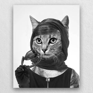 Posh Dog Portraits Cute Cat Portrait Animal Self Portrait ktclubs.com