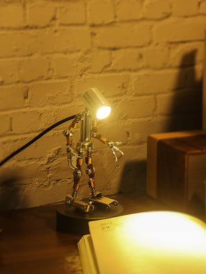 Robot small table lamp-3D assembled mechanical model ktclubs.com