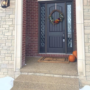 Rust & Burgundy Fall Wreath, Front Door Wreaths, Rustic Wreath, Door Décor, Front Door Wreath, Boho Door Wreath, Autumn Wreath, Fall Decor ktclubs.com