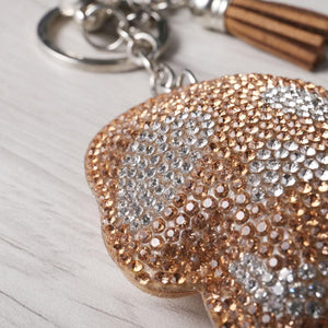 Skull Full Drill Special Shaped Diamond Keychain ktclubs.com