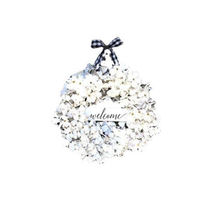 Spring wreath front door hanging decoration simulation flower decoration venue decoration props ktclubs.com