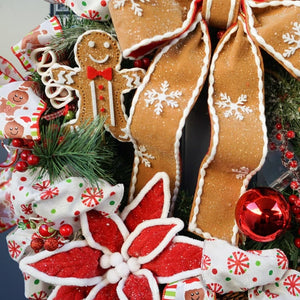 Stylish Winter wreath, Elegant Winter wreath, Modern Christmas wreath, Premium Christmas wreath, xmas wreath, xmas front door decoration ktclubs.com