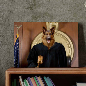 The Judge Of Justice Pet Portrait Art ktclubs.com
