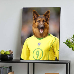 Turn Pet Drawing Into A Famous Soccer Player Portraits ktclubs.com