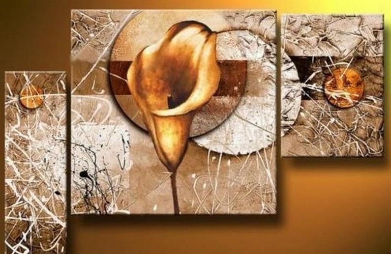 Floral Art Painting, Canvas Art, Wall Art Decor, Dining Room Wall Art, Art on Canvas, Abstract Art, Flower Painting