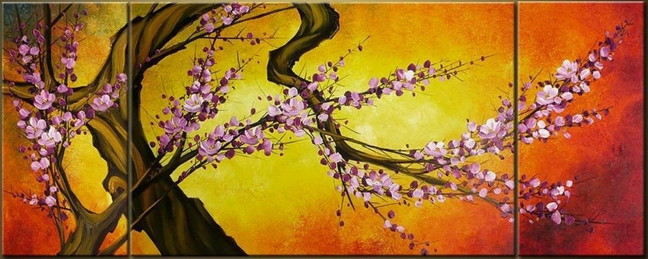 Flower Painting, Floral Art Painting, Abstract Art, Extra Large Art, Canvas Art, Wall Art Decor, Bedroom Wall Art, Art on Canvas