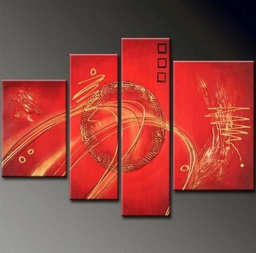 Abstract Wall Art, Red Abstract Painting, Modern Art, Extra Large Wall Art, Contemporary Art, Wall Hanging