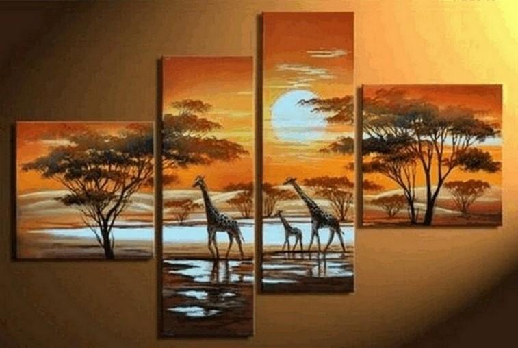 African Painting, Abstract Art, Sunset Painting, Extra Large Painting, Living Room Wall Art, Modern Art, Extra Large Wall Art, Contemporary Art, Modern Art Painting