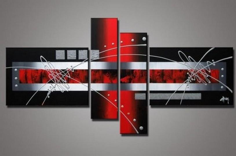 Modern Canvas Art Painting, Acrylic Abstract Canvas Art, Large Wall Art Ideas for Dining Room, Abstract Art, 100% Hand Painted Art, Red Painting, Buy Art Online